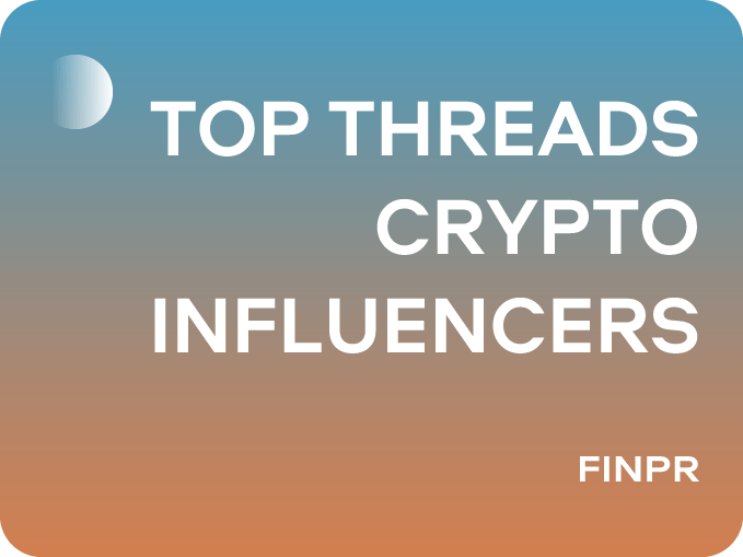 24 Top Crypto Influencers On Threads App