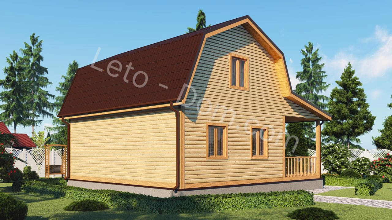 дом из бруса