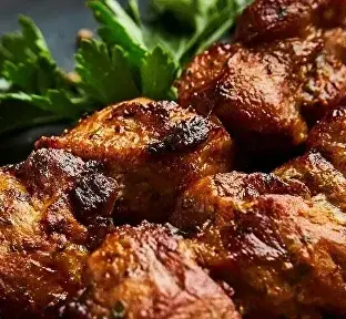 Шашлык из свиной шеи