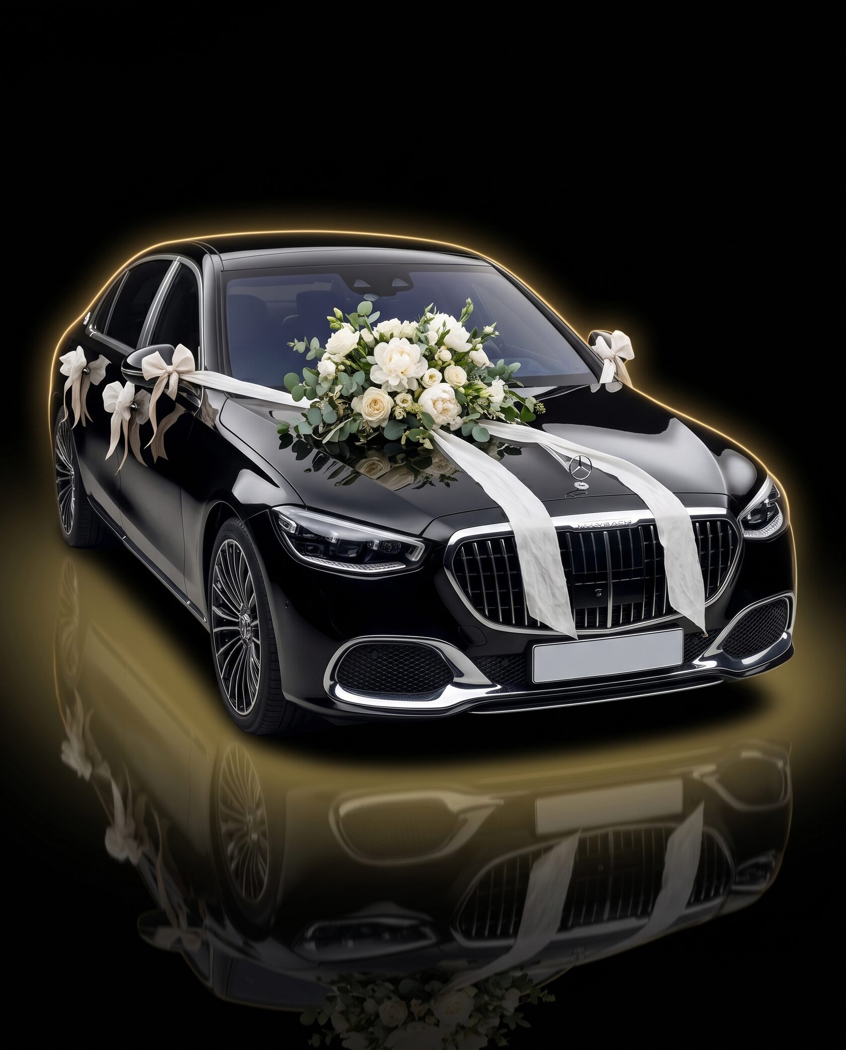 Свадебный Mercedes-Maybach