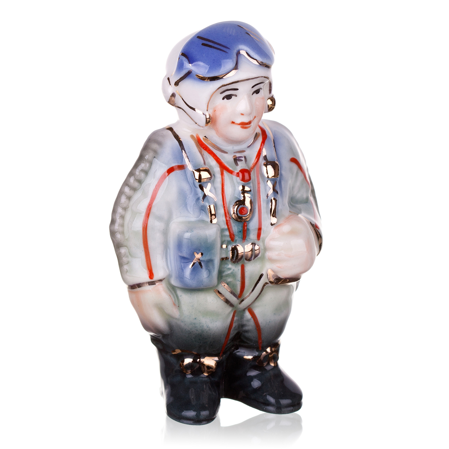 Елочная игрушка летчик