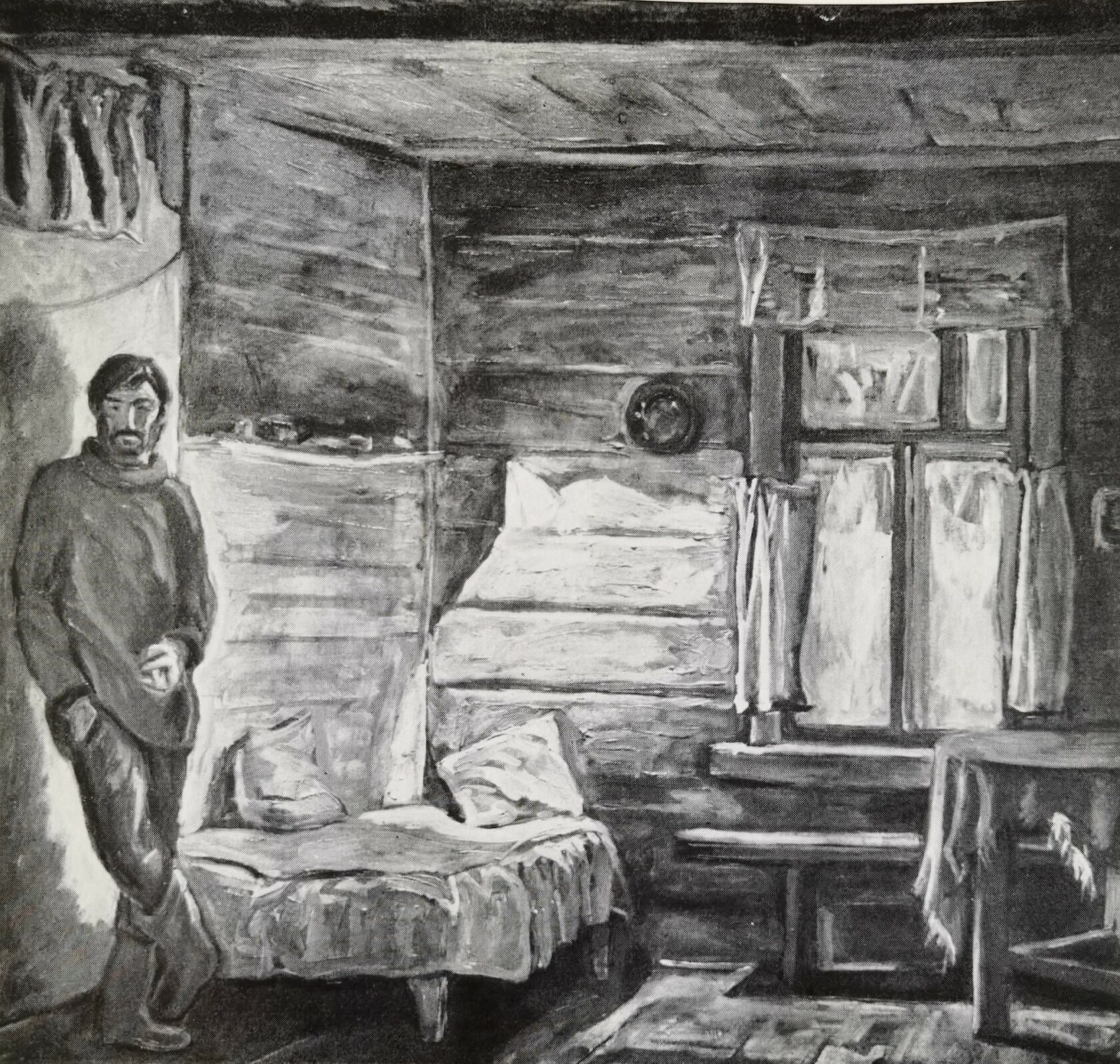 Зимние сумерки в комнате, 1975 г.