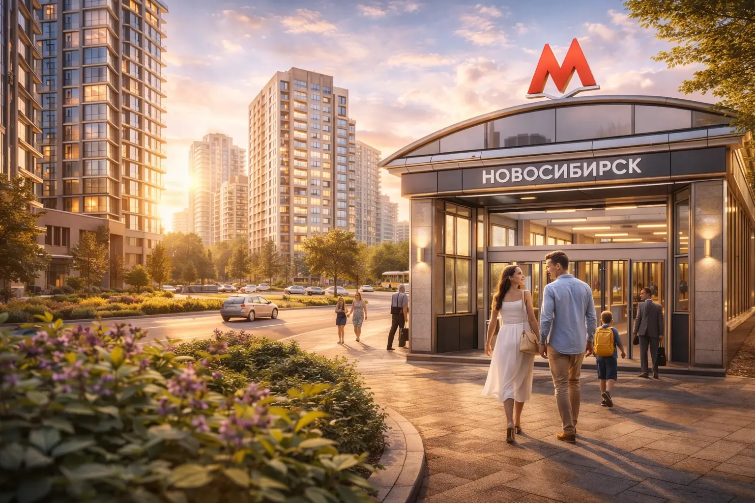 Новостройки рядом с метро Новосибирск лучшие ЖК у станций метро