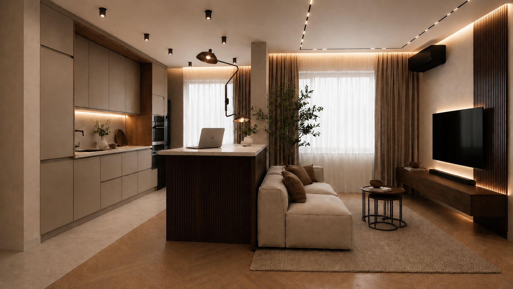Интерьер MAKDESIGN STUDIO