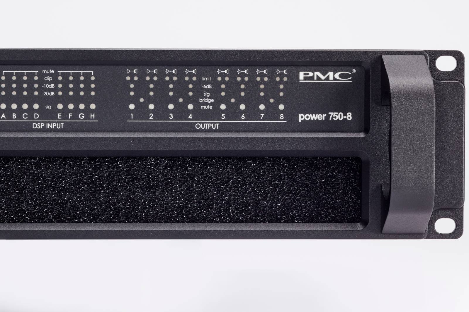 PMC power750-8 the multichannel amplifier