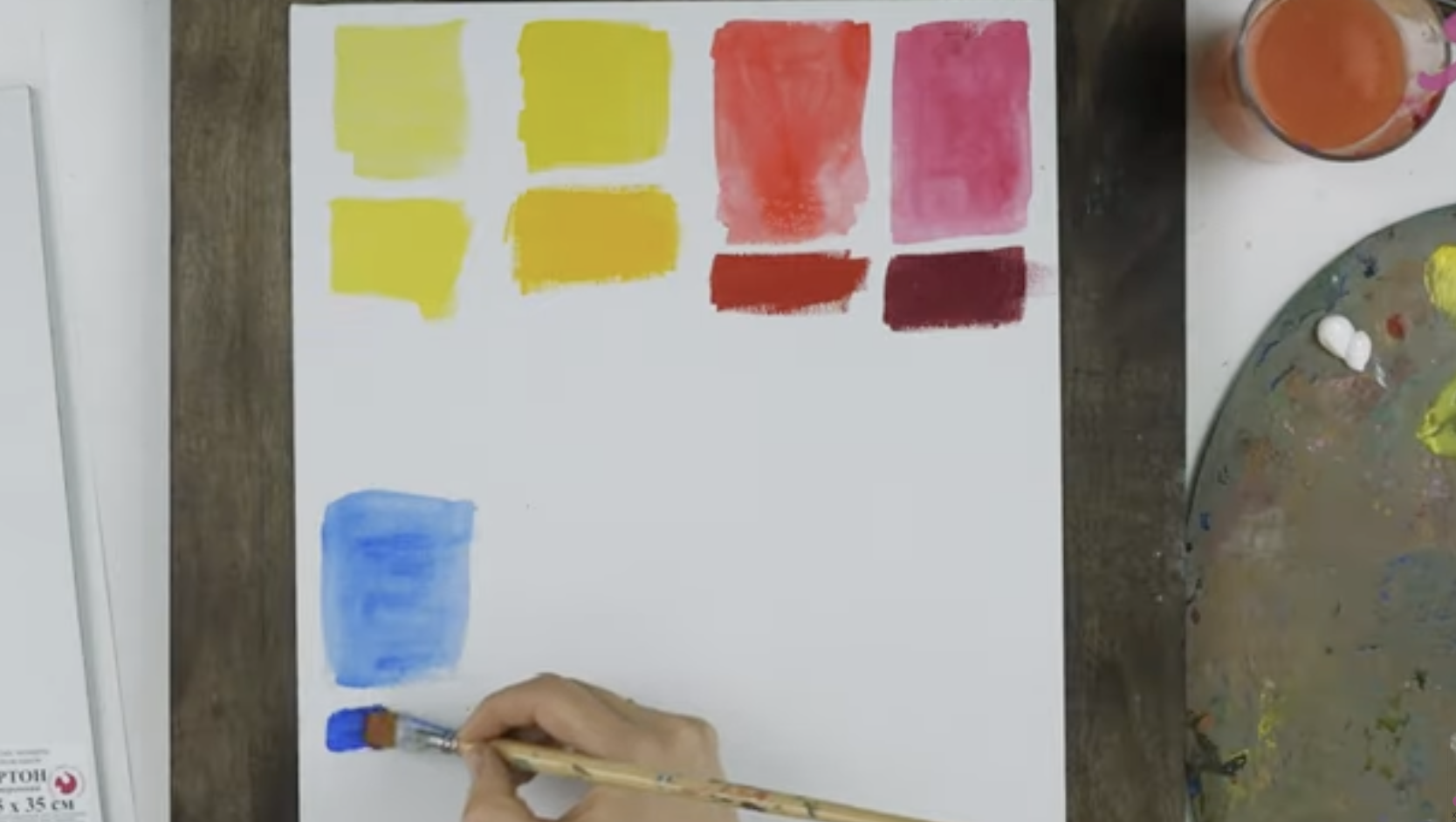 Уроки рисования красками для начинающих от Художник Онлайн