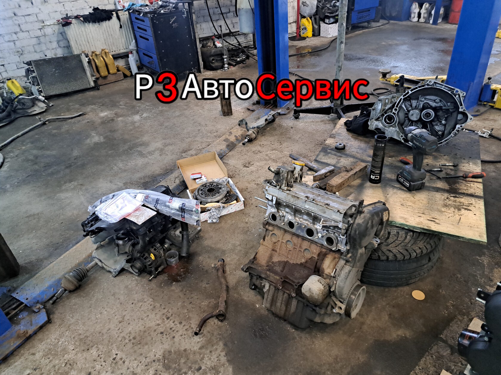 Lada Largus 2019 г.в. Замена ДВС.  Р3 Автосервис. 📍 Колпино, Рабочий пер. 3