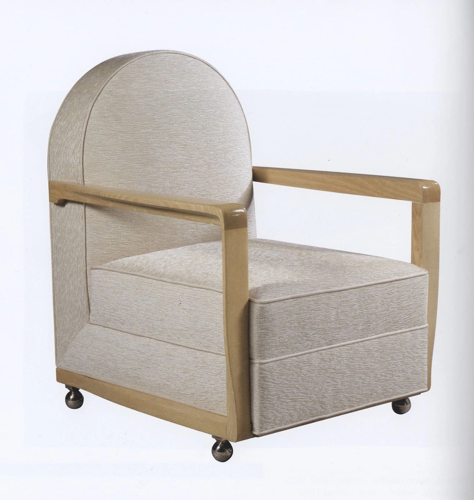 Кресло Bas Ducharne. 1927. Спроектировано для кают первого класса парохода «Иль-де-Франс»