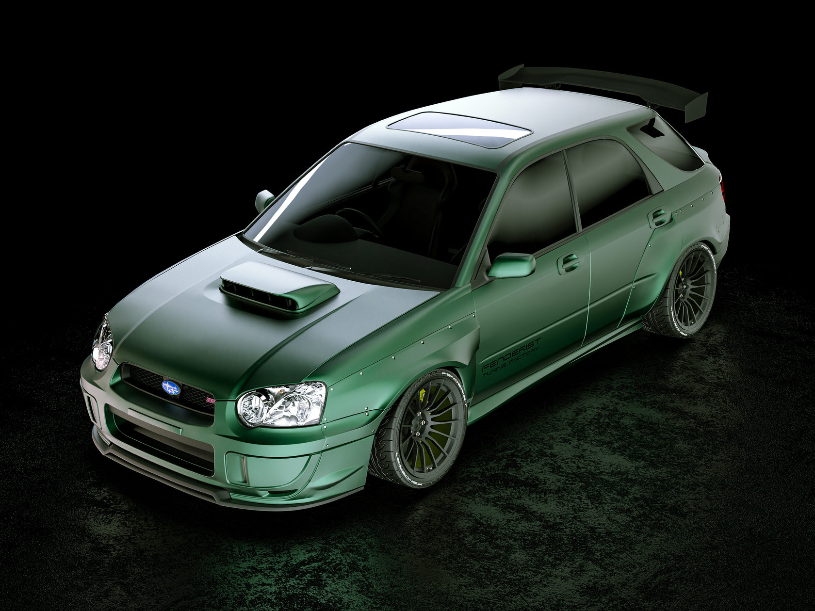 Fenderist обвес subaru