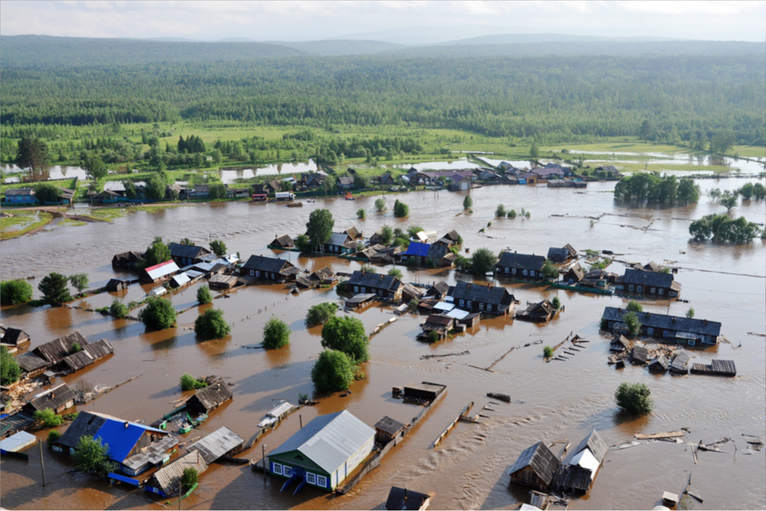 10 наводнений в россии