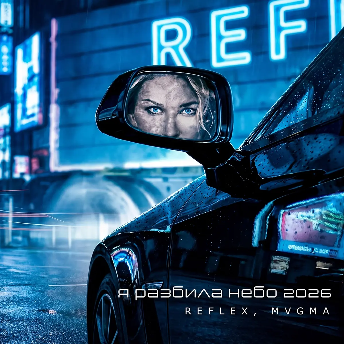 Группа REFLEX и MVGMA на промо-фото к релизу «Я разбила небо 2026»