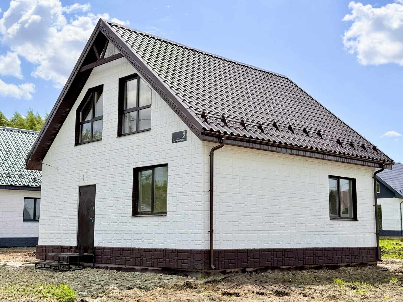 2-этажный дом 105 кв.м. в пос. Круглое Челябинской области