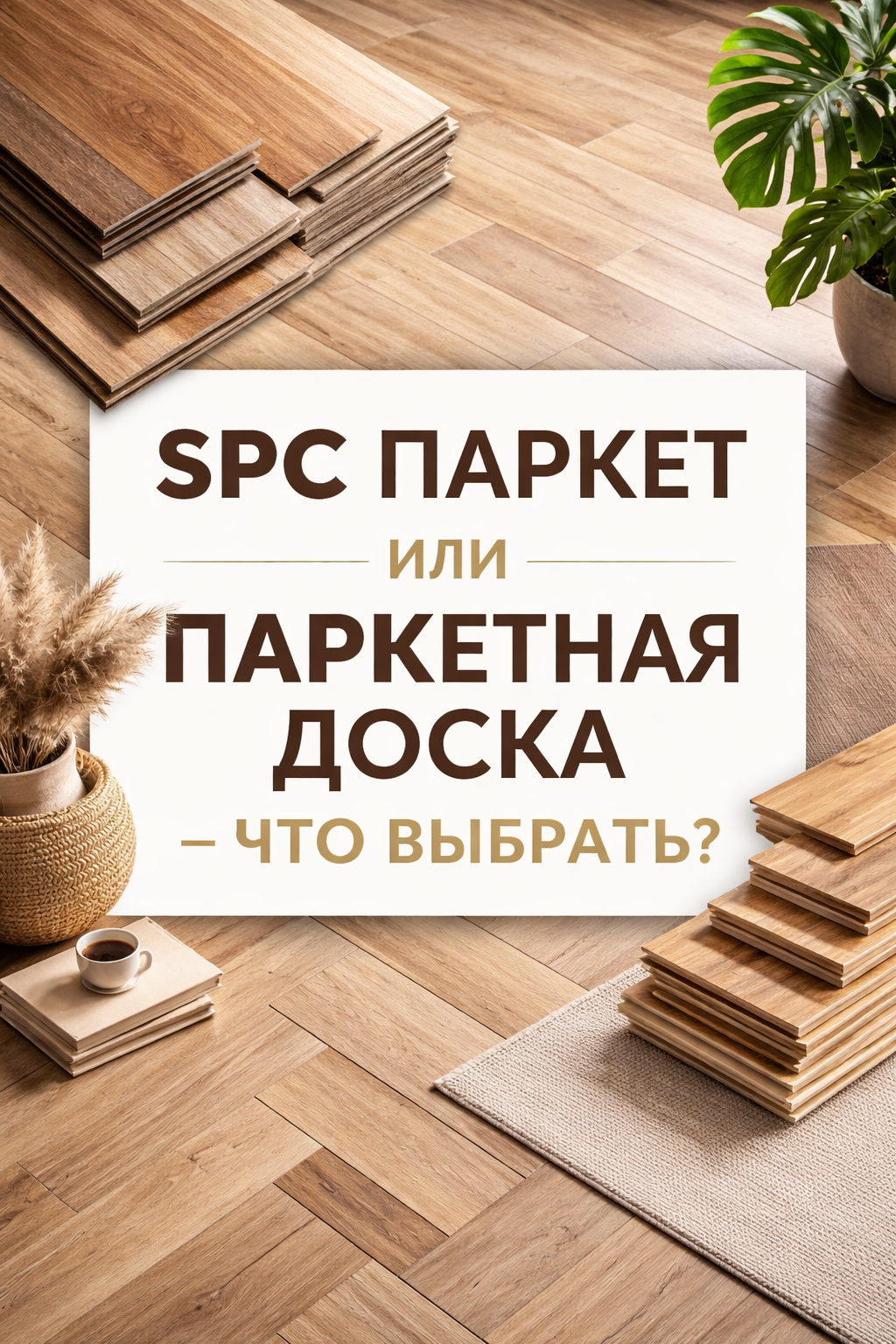 Что лучше выбрать: SPC паркет или паркетная доска для квартиры и кухни. Подбор и укладка в СПб/ЛО от Parket Brothers, доставка по РФ.