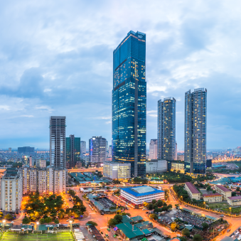 Небоскребы в Ханое