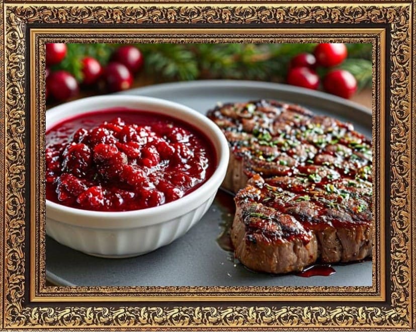 клюквенный соус к мясу рецепты
