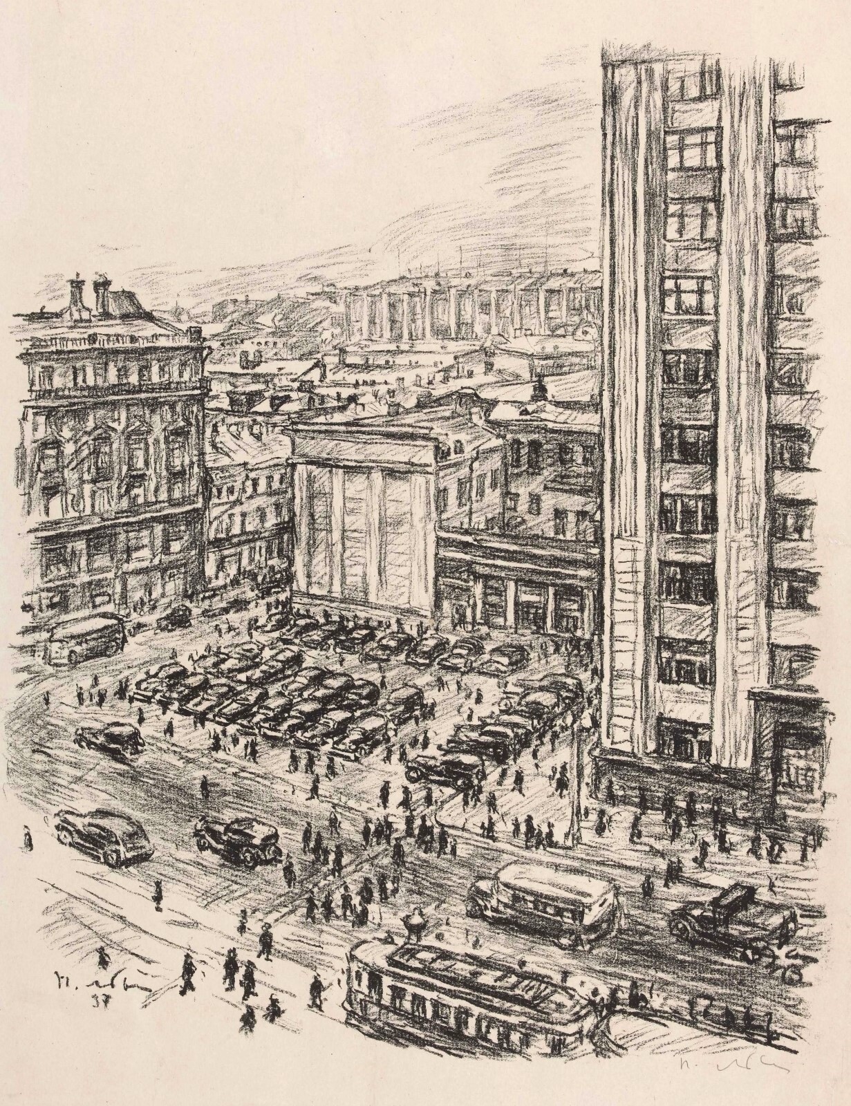 Охотный Ряд. 1937