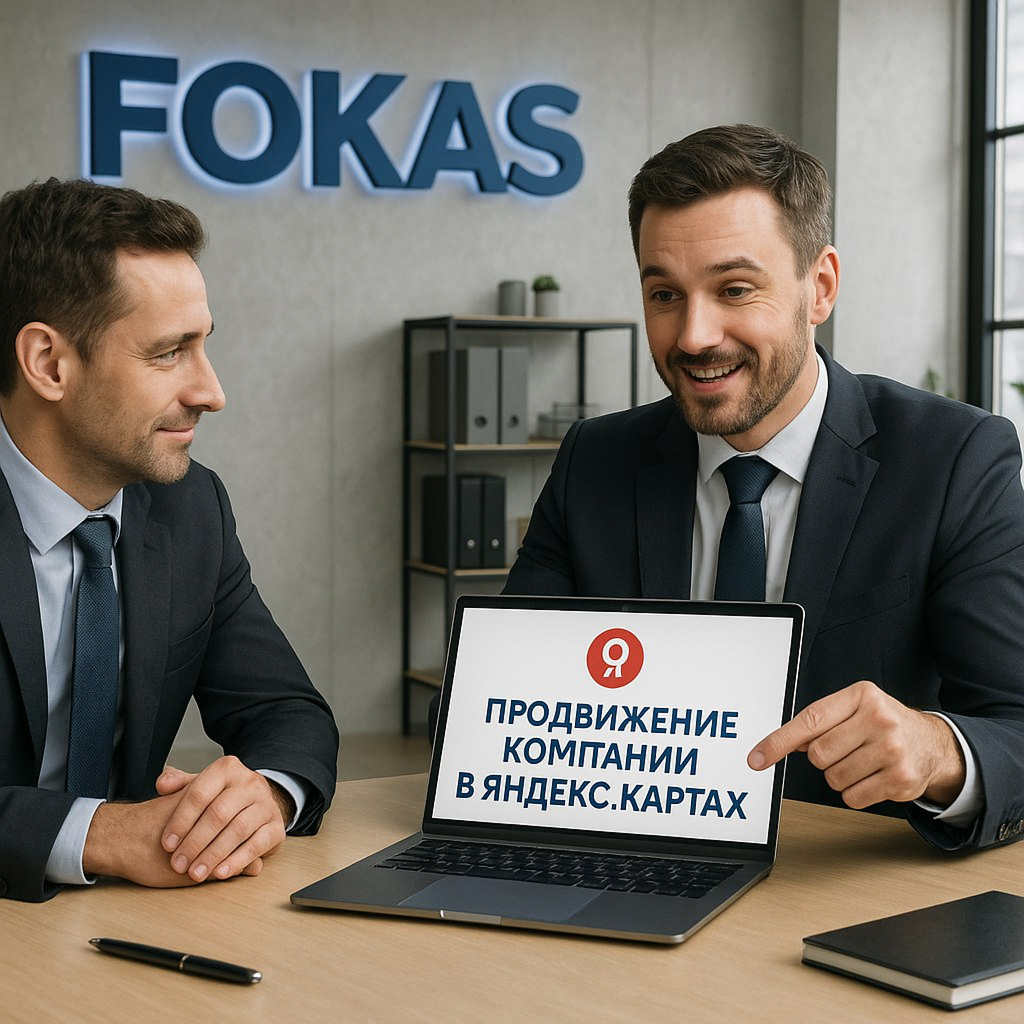 Мы продвигаем вас в Яндекс картах