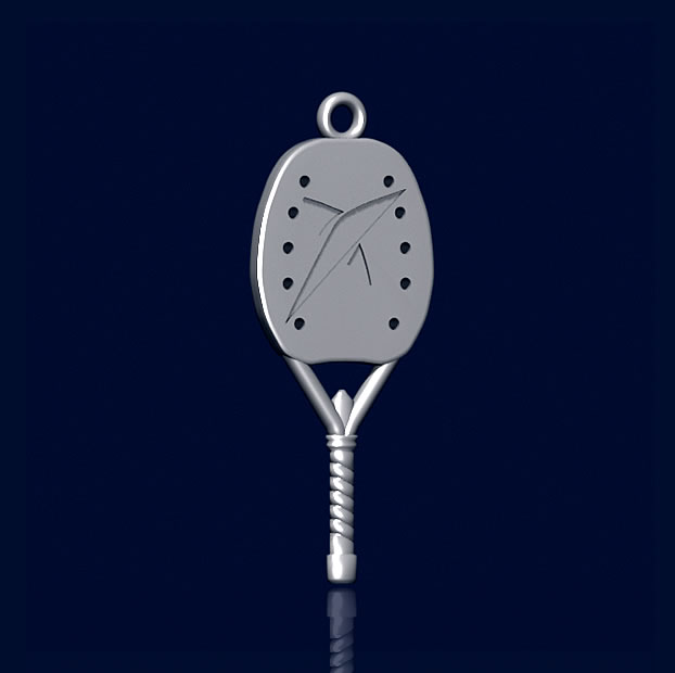 подвеска ракетка пляжный теннис