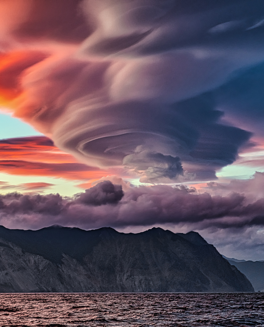 лентикулярные облака 