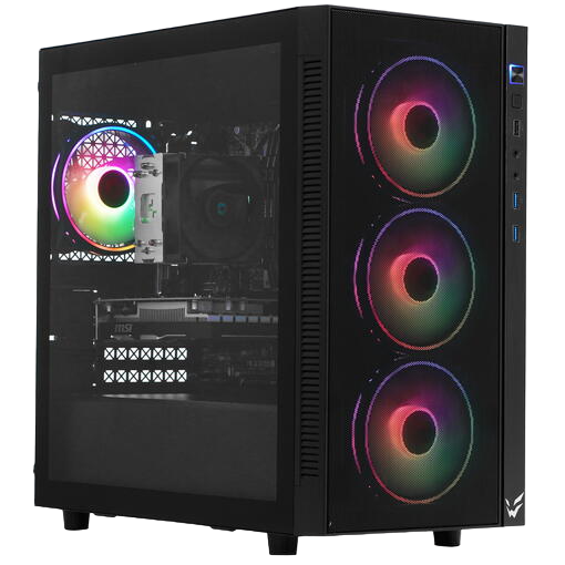 Игровой компьютер EVL030, Intel Core i3-10105F, RTX 3050