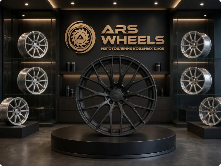 Кованые диски ARS WHEELS на автомобиле