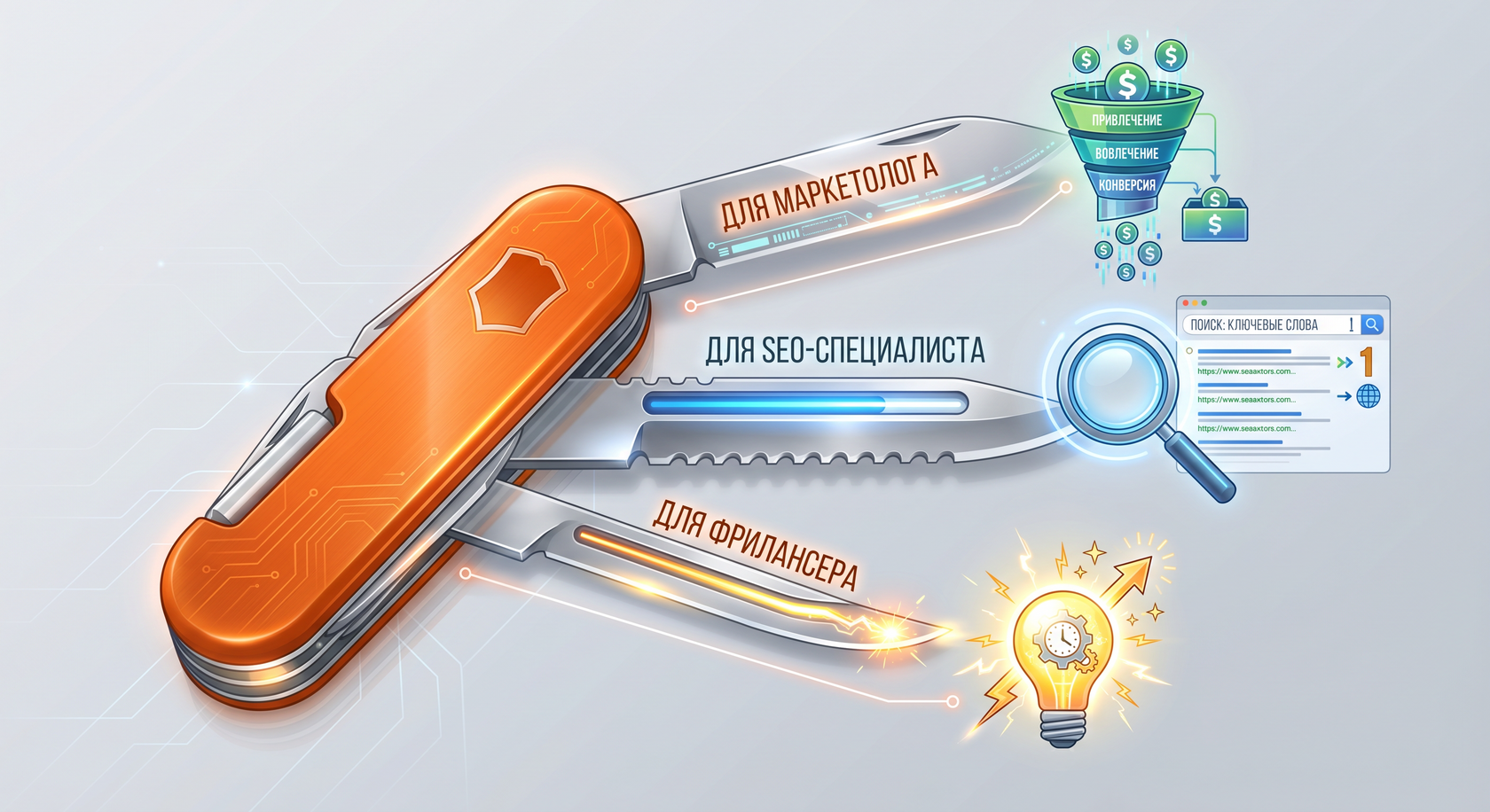 Три готовых решения для маркетолога, SEO и фрилансера