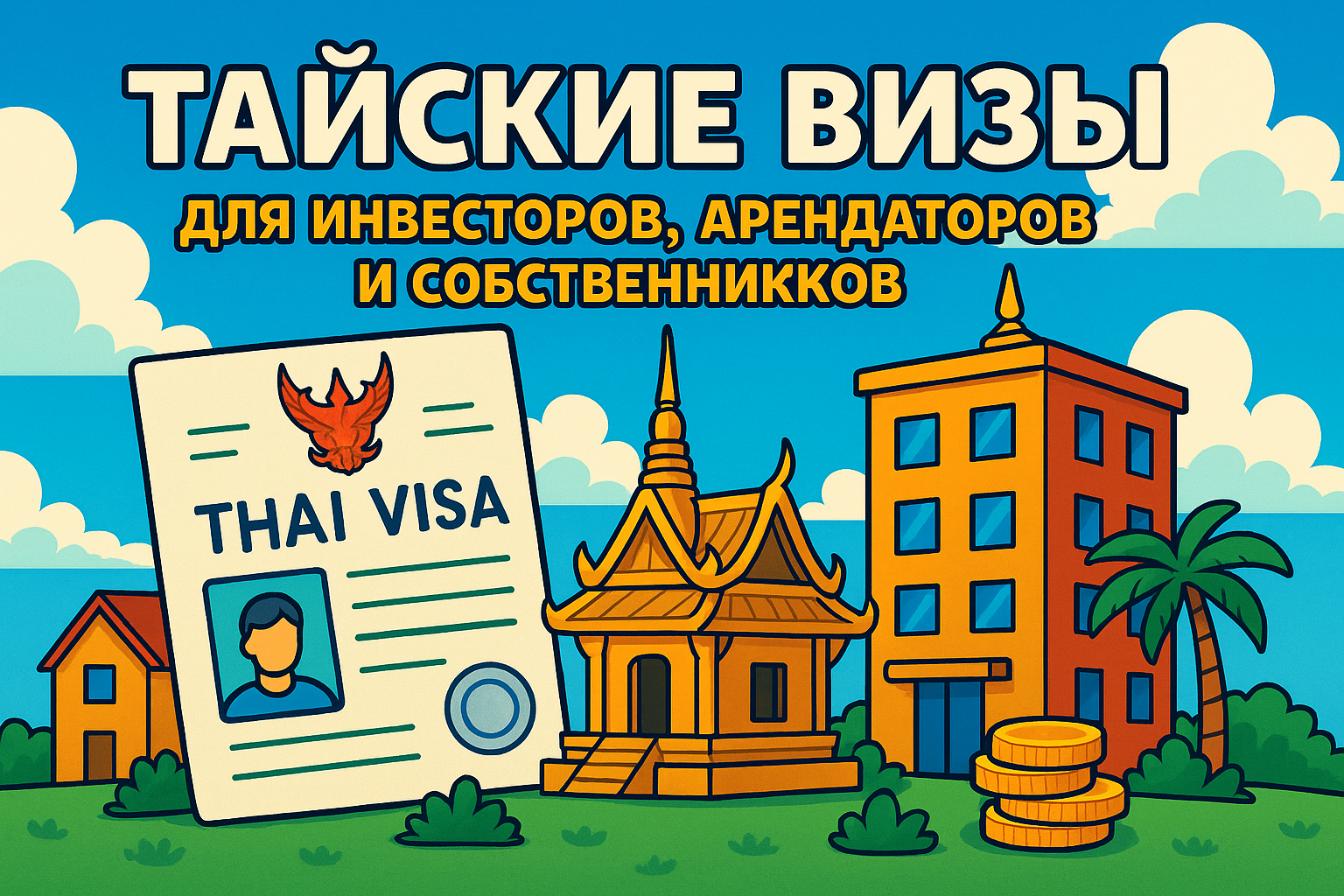 Покупка квартиры на Пхукете или аренда виллы на длительный срок часто связаны с вопросом: какую визу оформить? В 2025 году Таиланд предлагает несколько легальных и удобных вариантов. Особенно — для инвесторов и владельцев недвижимости.  � Кратко: зачем ну
