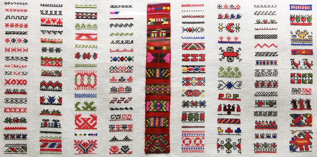 Разнообразие украинской вышивки или 24 неповторимые сорочки-вышиванки