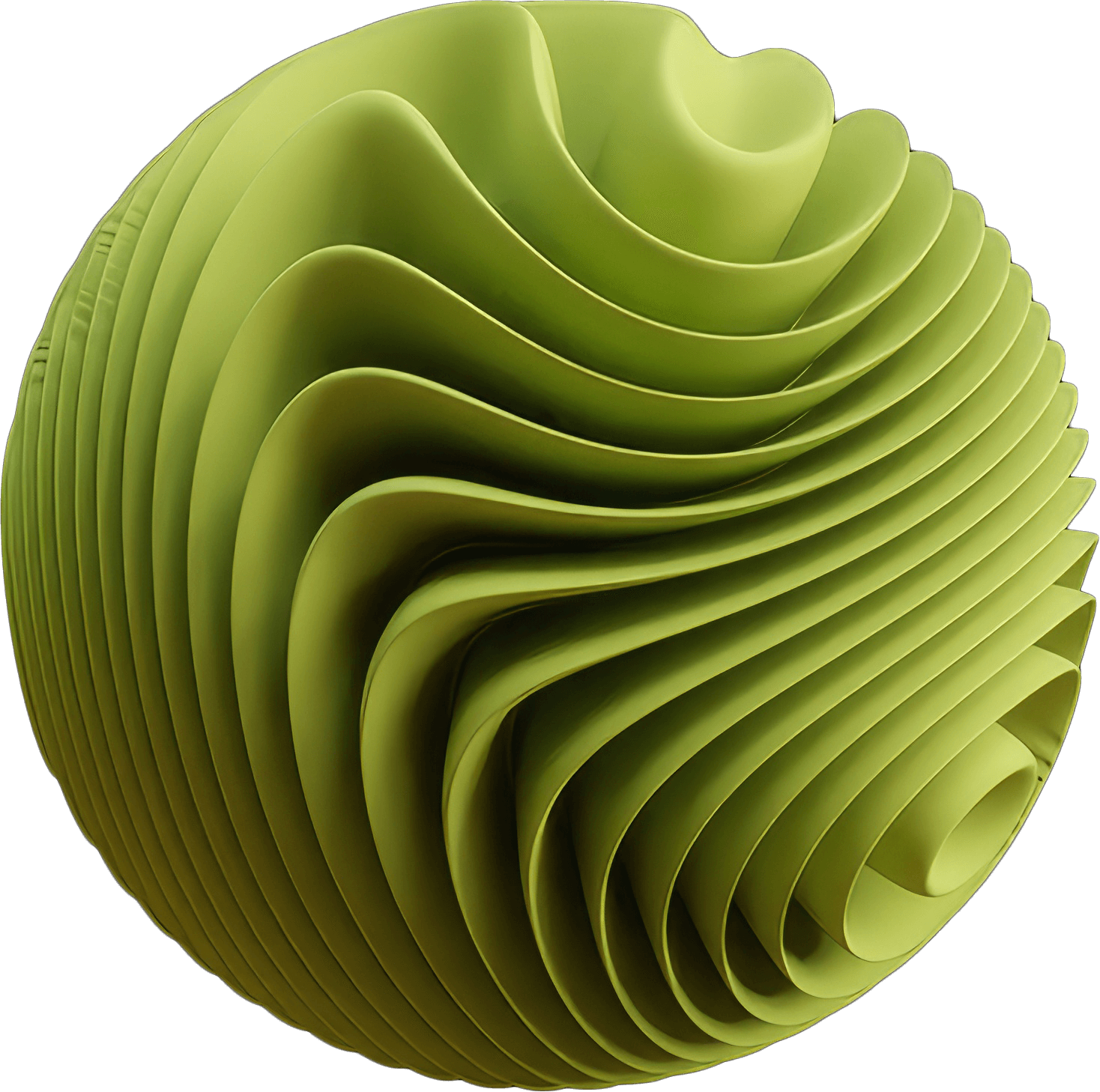 зеленая сфера