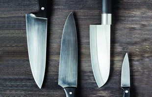 Техника точения ножа на точилке мусат