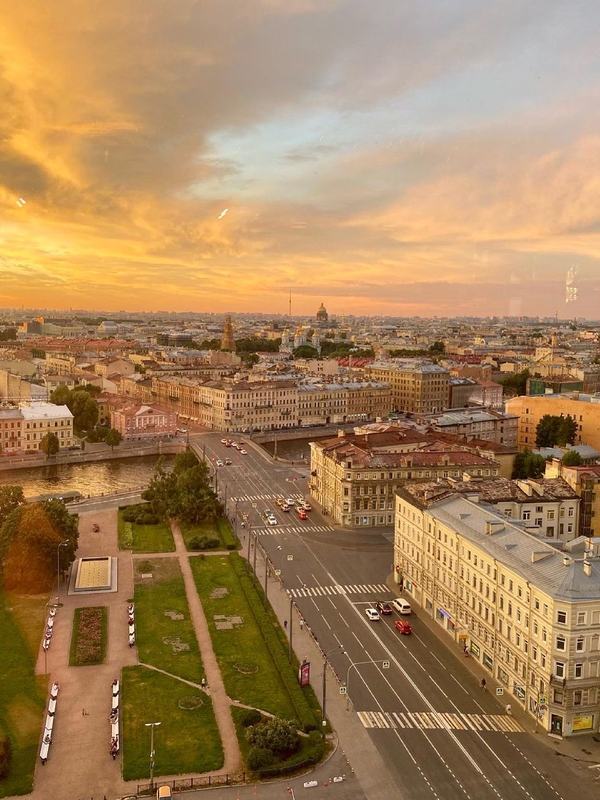 Панорама города