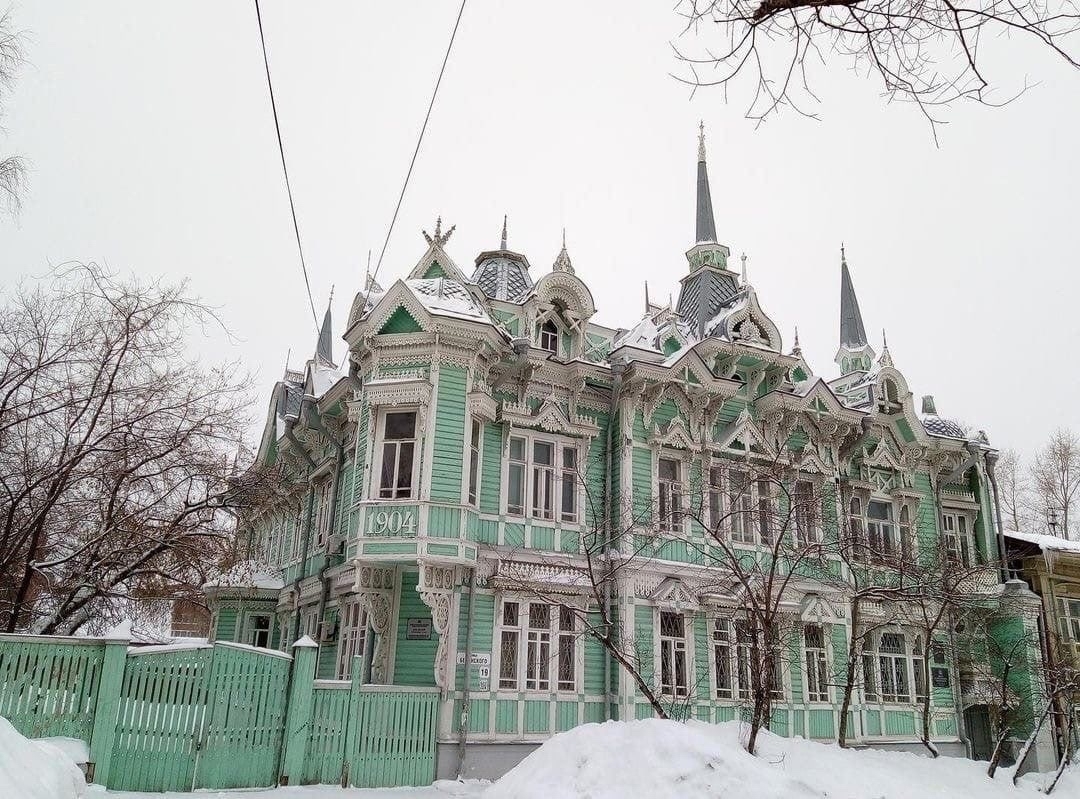 фотография Дома архитектора Хомича в городе Томск