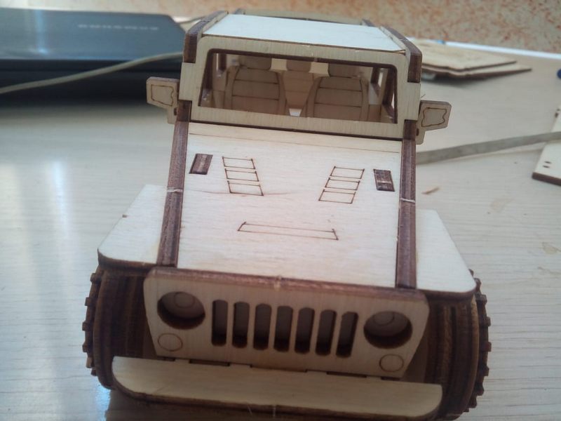 Конструктор для самостоятельной сборки &quot;Джип​&quot;