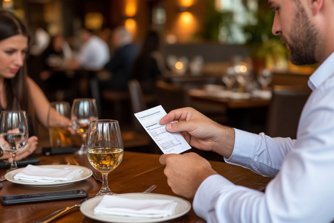 раздельный счет в ресторане