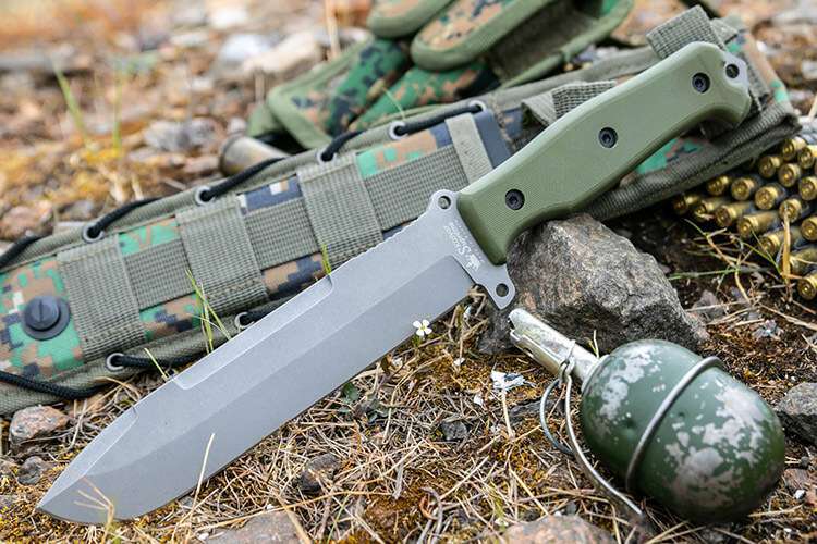 Kizlyar Supreme SURVIVALIST X FULL-TANG knife model