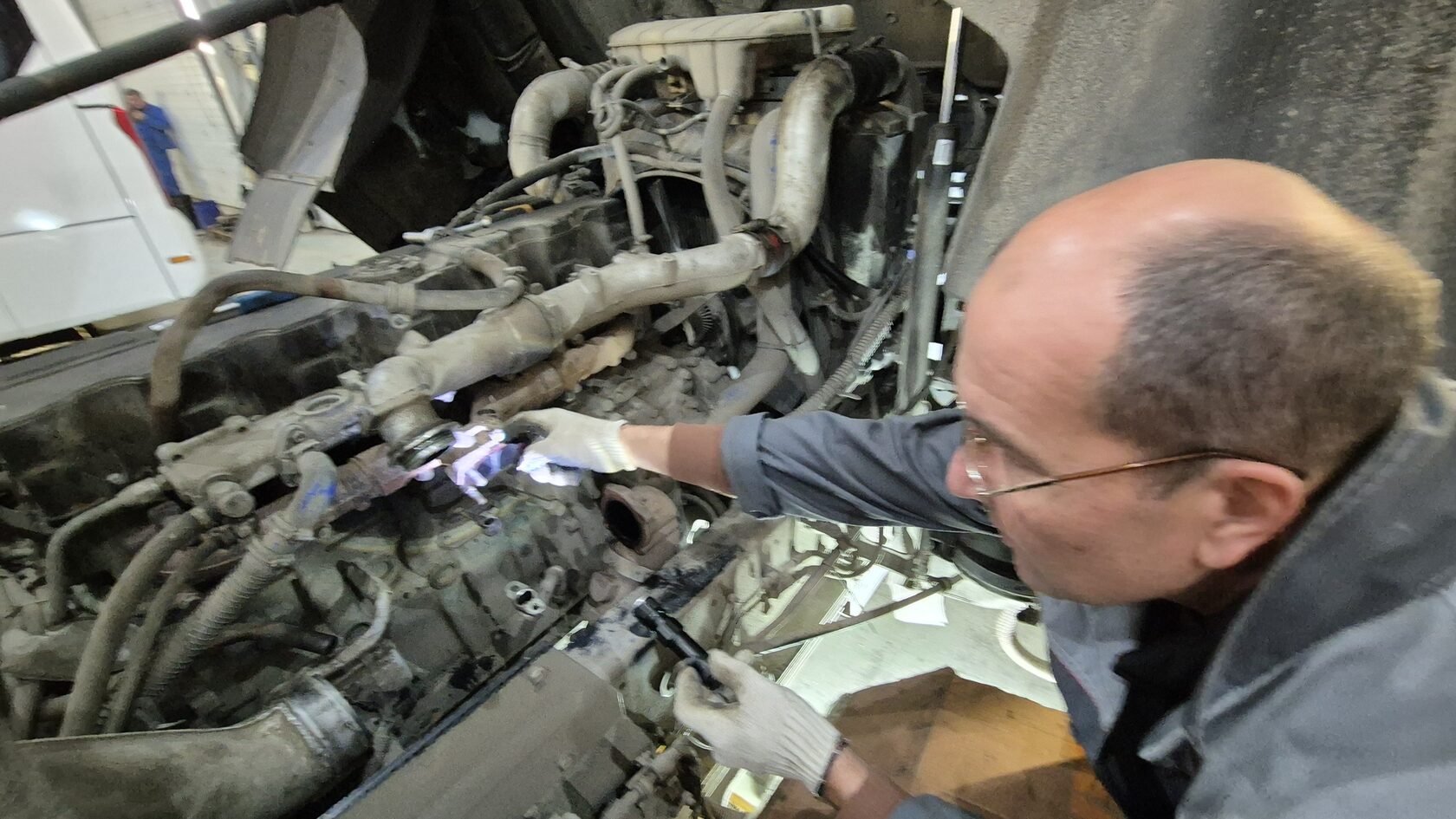 Ремонт двигателя МАЗ