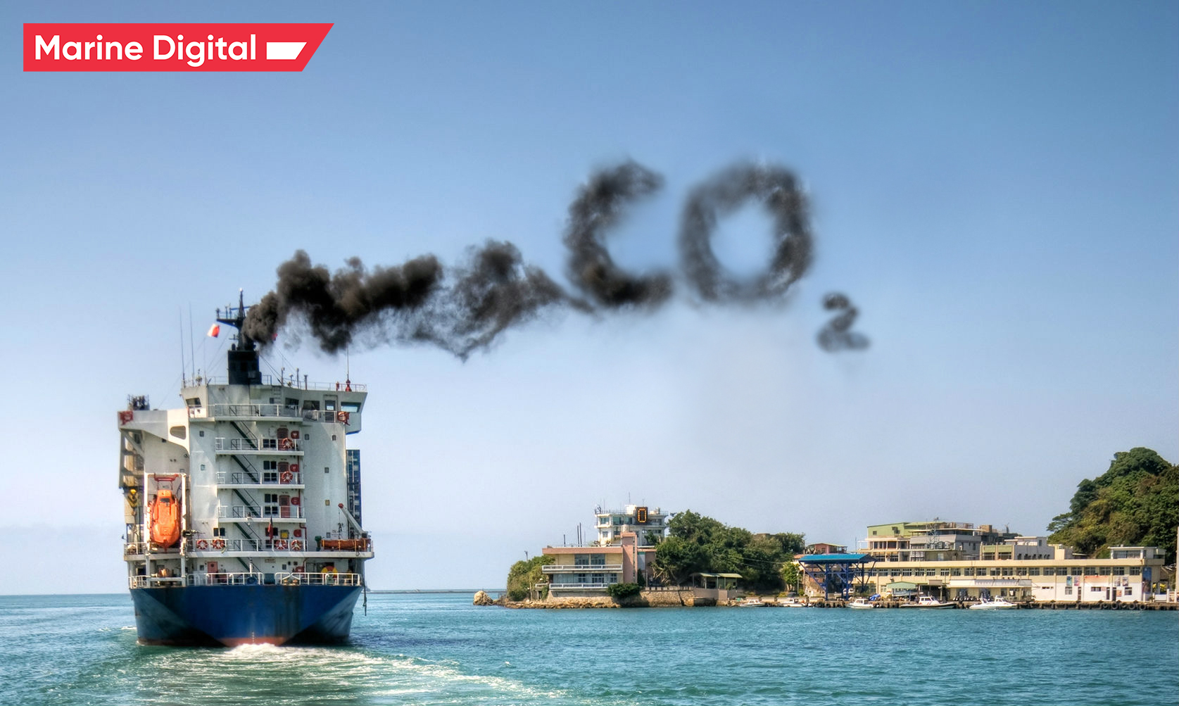 CO2 emissions from the marine industry how can shipping companies be