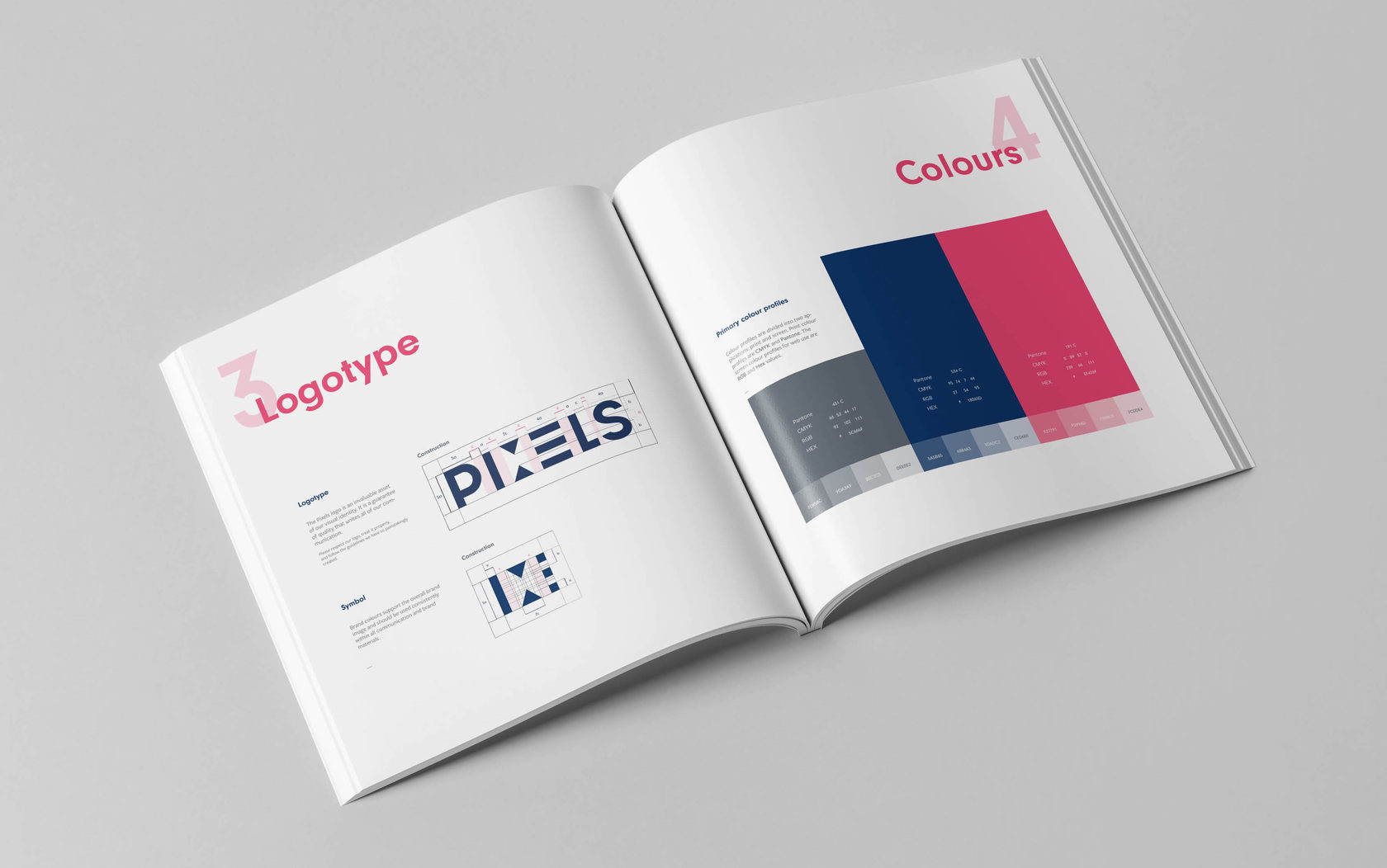 брендбук с фирменным стилем