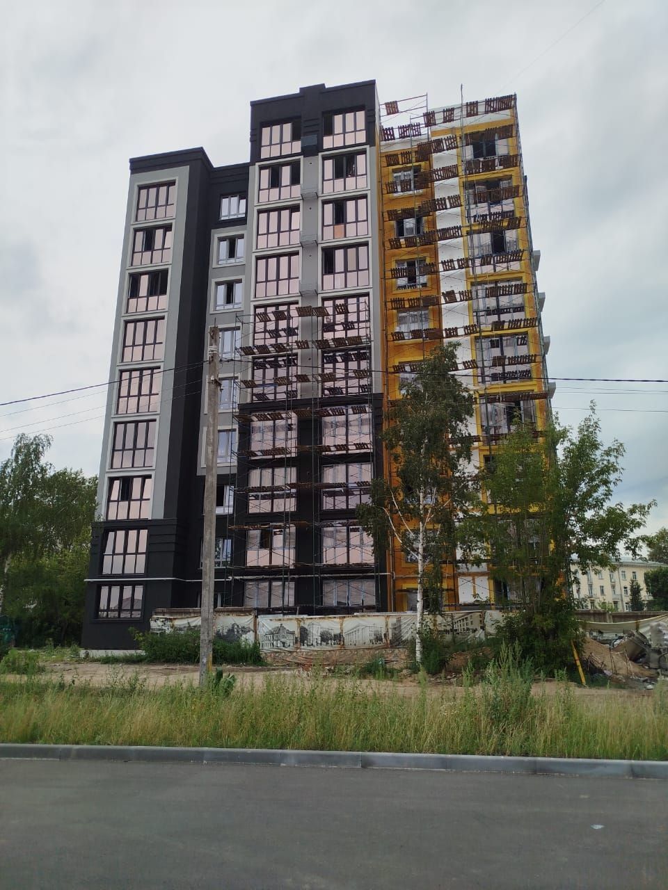 Ход строительства