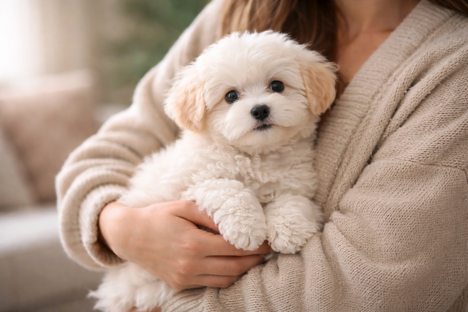 Любовь и привязанность к щенку