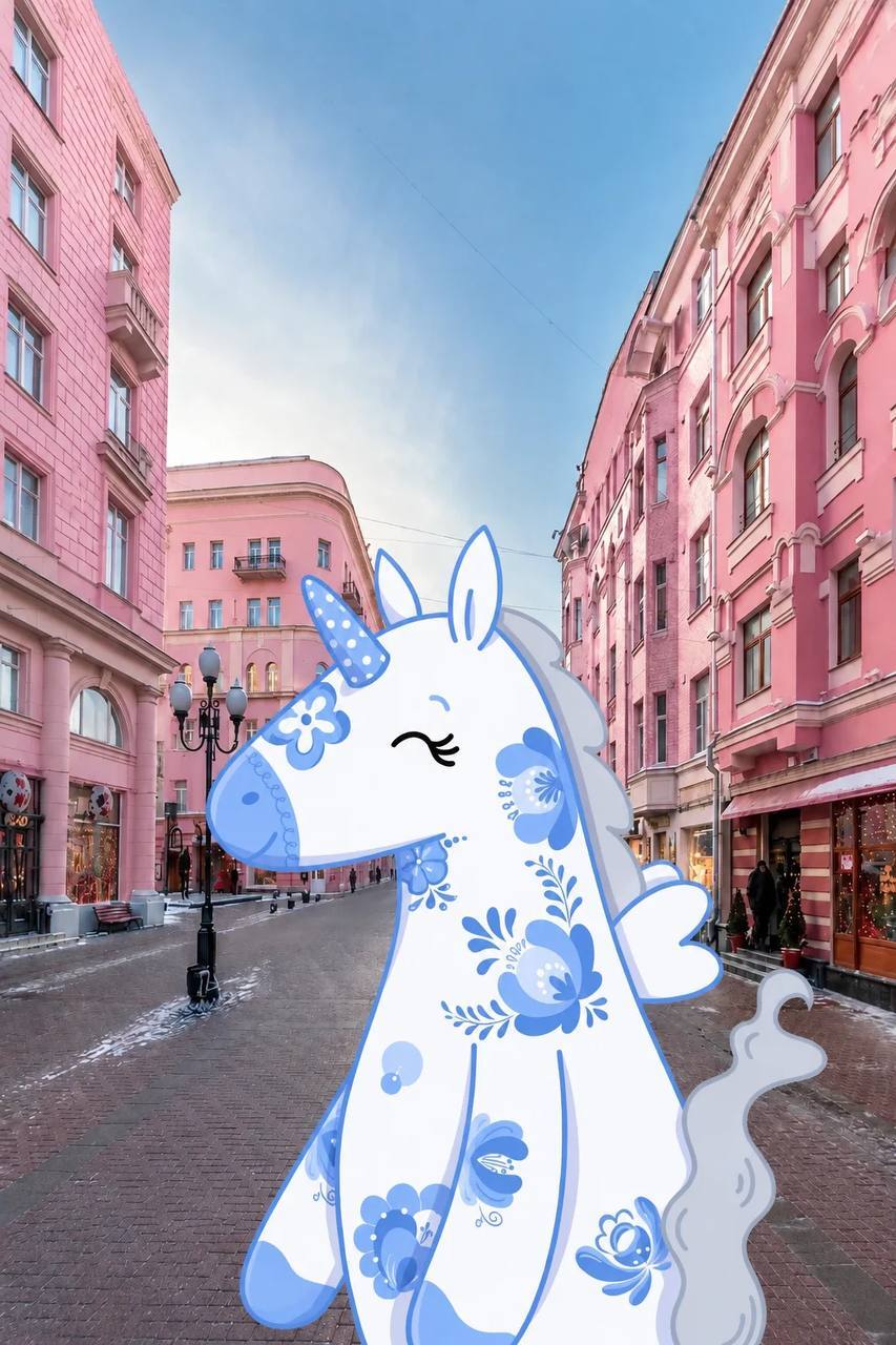 Исходная фотография для мультфильма