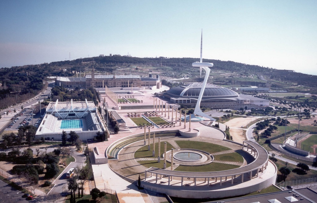 Олимпийский парк в Барселоне>
						<meta itemprop=