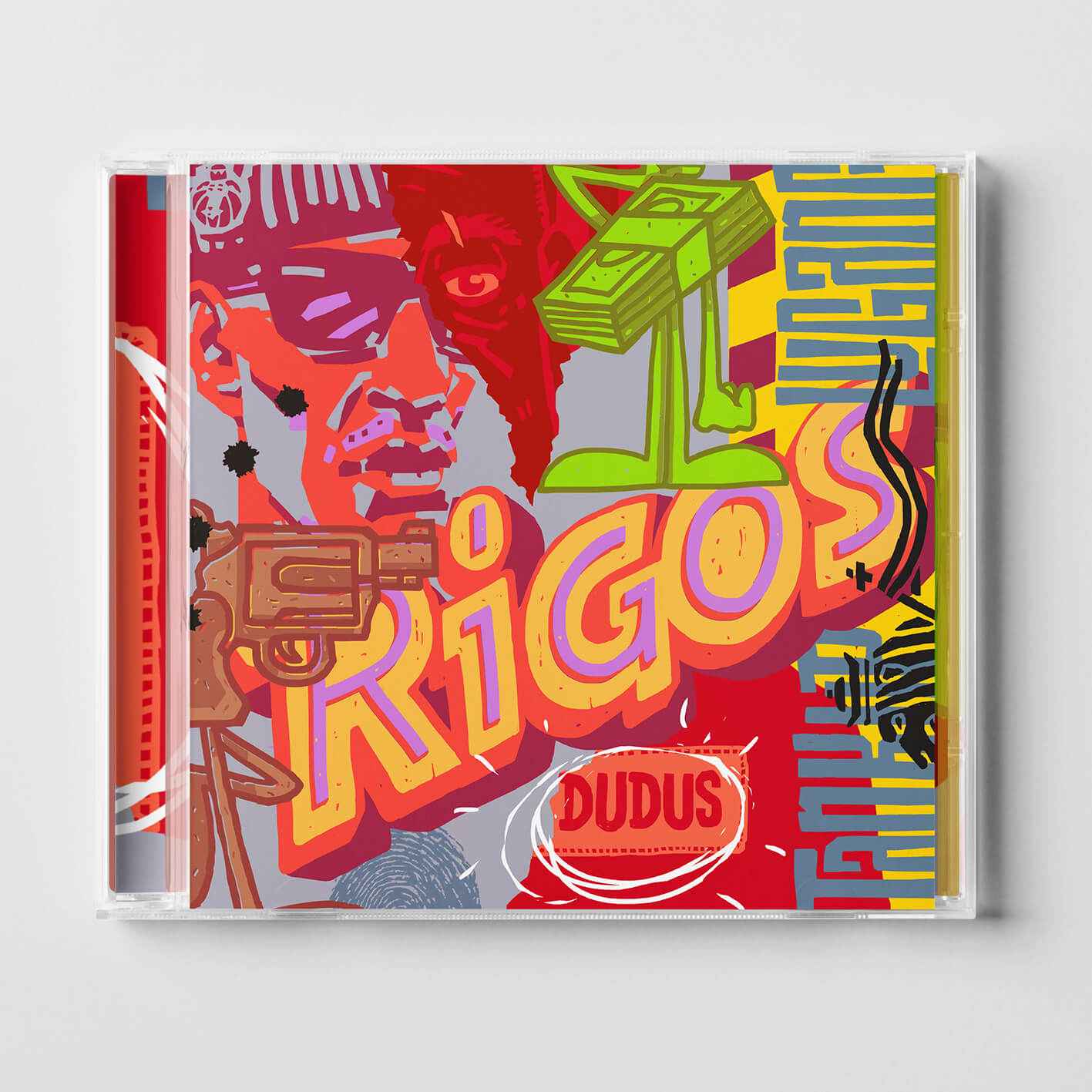 Дизайн обложки Rigos «Dudus». Автор Алексей Бархан.. Автор Алексей Бархан.