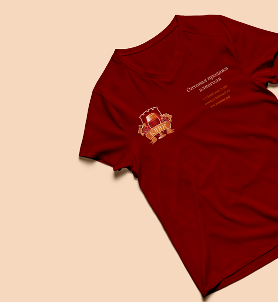 фирменная футболка дизайн