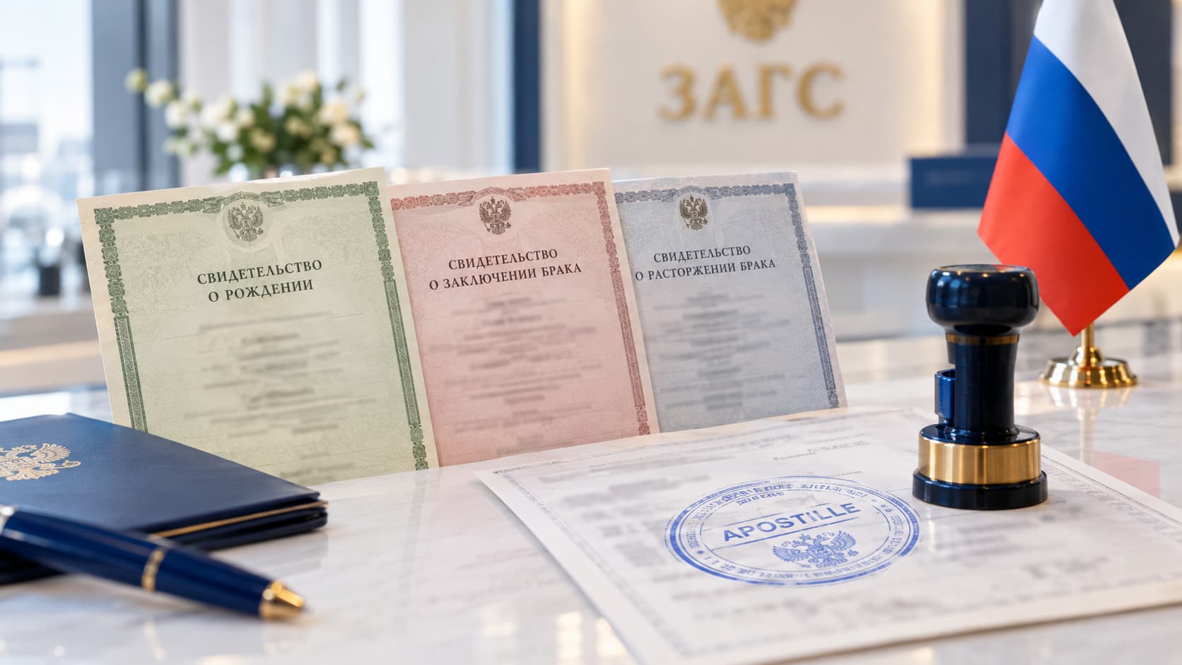 Какие документы апостилирует ЗАГС: свидетельства и справки