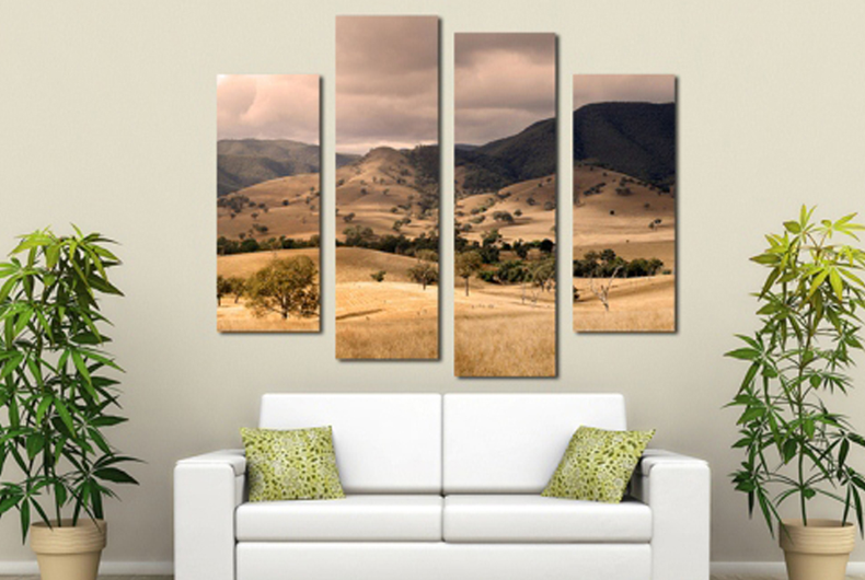 печать репродукций на холсте