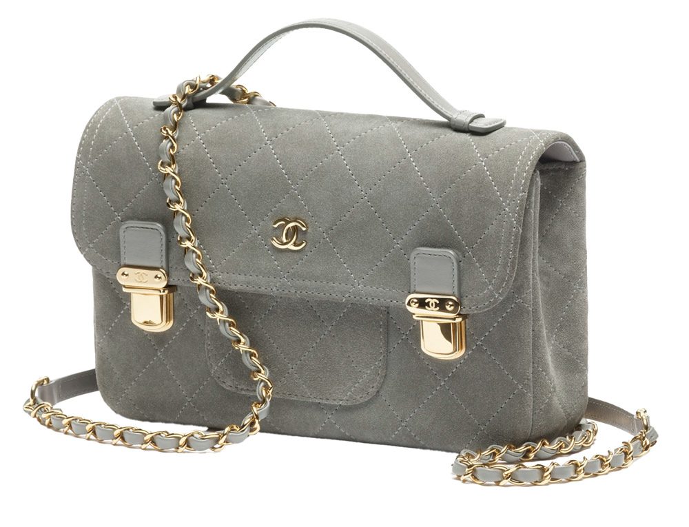 Chanel Suede Backpack