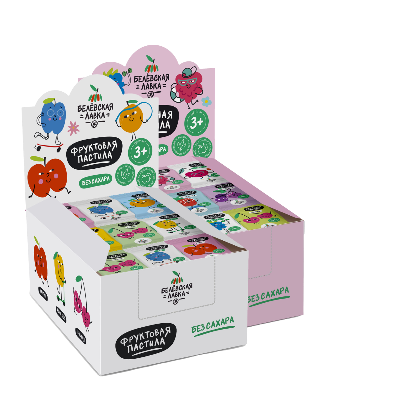 Фруктово-ягодная пастила Белевская лавка 1500 гр.