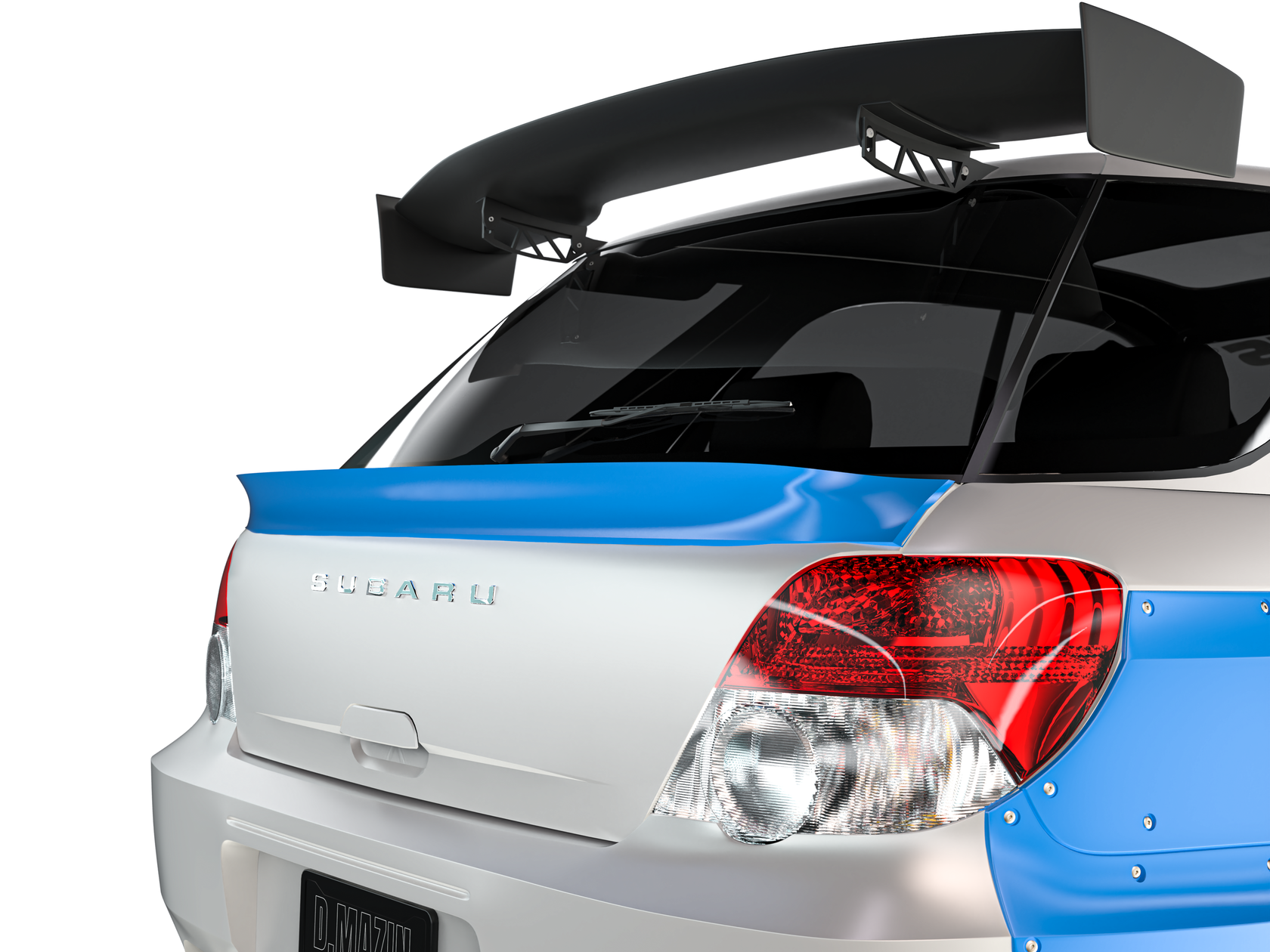 FENDERIST SPEC S Rear Fender Flares Set for STI front / WIDE BODY KIT ...