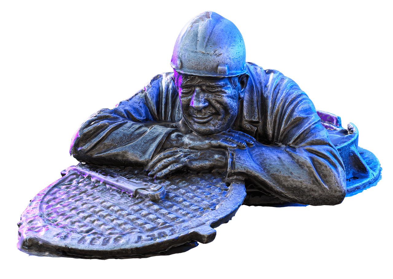 Памятник сантехнику Степанычу, Омская область, Омск